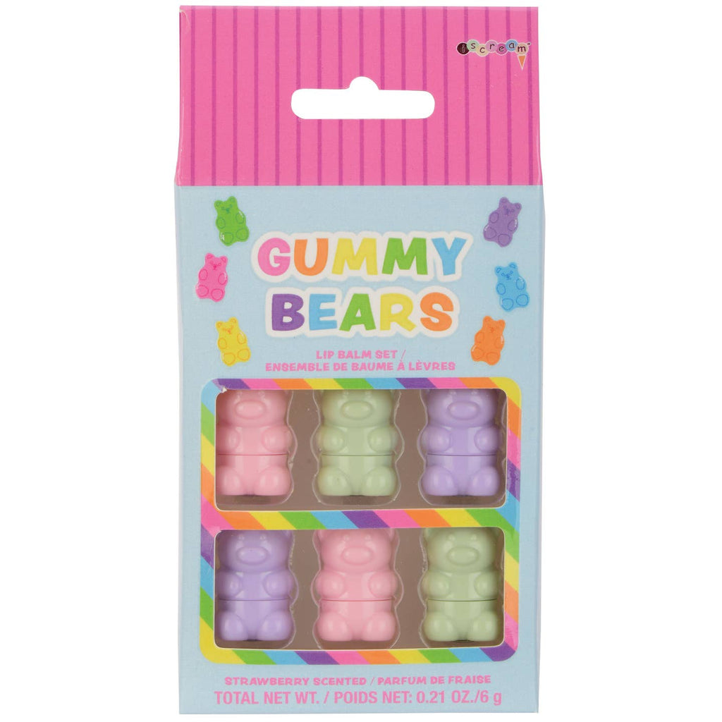 Iscream Gummy Bear Lip Balm Set