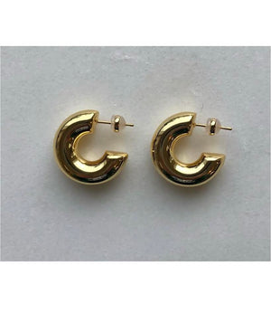 Elli Parr Small Chunky Hoops