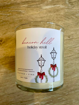 Feather + Finn Beacon Hill Holiday Stroll Candle