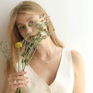 Tai Mother of Pearl Butterfly Necklace