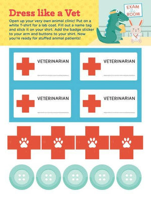 I Want to Be a Veterinarian Activity Book