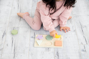 Pearhead Wooden Shapes Puzzle