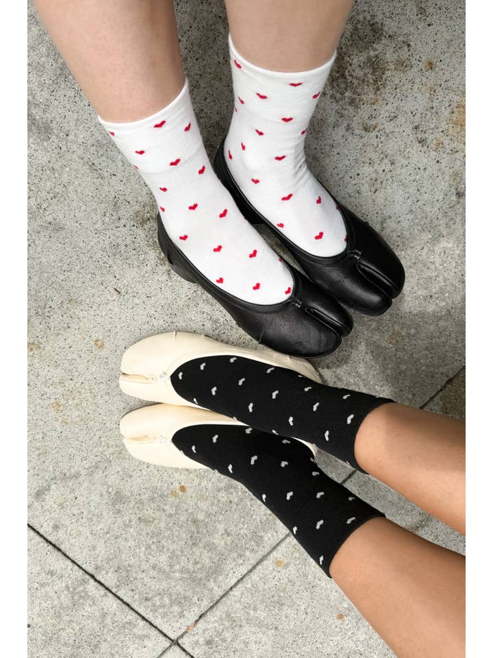 Le Bon Shoppe Heart Sneaker Socks - Multiple Colors!