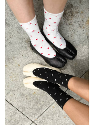Le Bon Shoppe Heart Sneaker Socks - Multiple Colors!