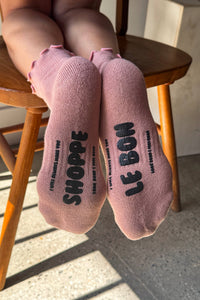 Le Bon Shoppe Ruffled Hugger Crew Socks - Multiple Colors!