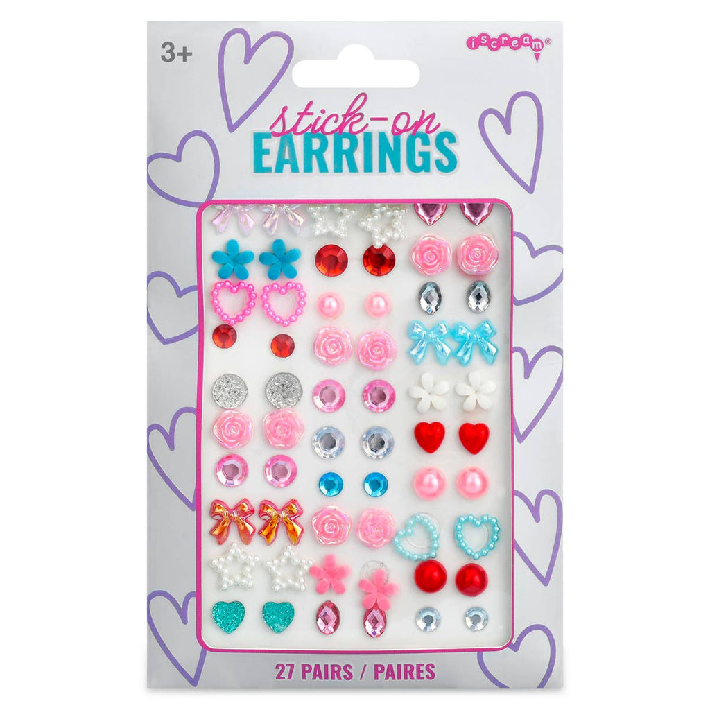 Iscream Sparkly Stick On Earrings