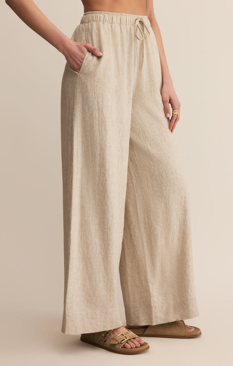 Z Supply Henri Pant in Flax