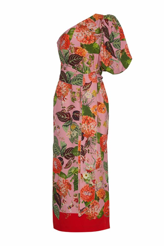 Cara Cara Lucia Dress in Avery Floral Pink
