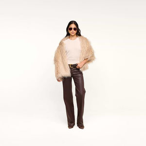 L'Agence Sabine Faux Fur Stole Scarf