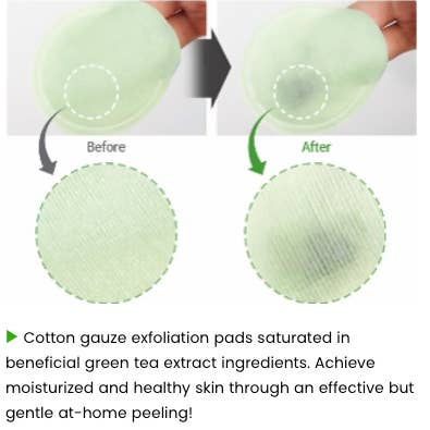 Neogen Bio-Peel Gauze Green Tea Face Pads