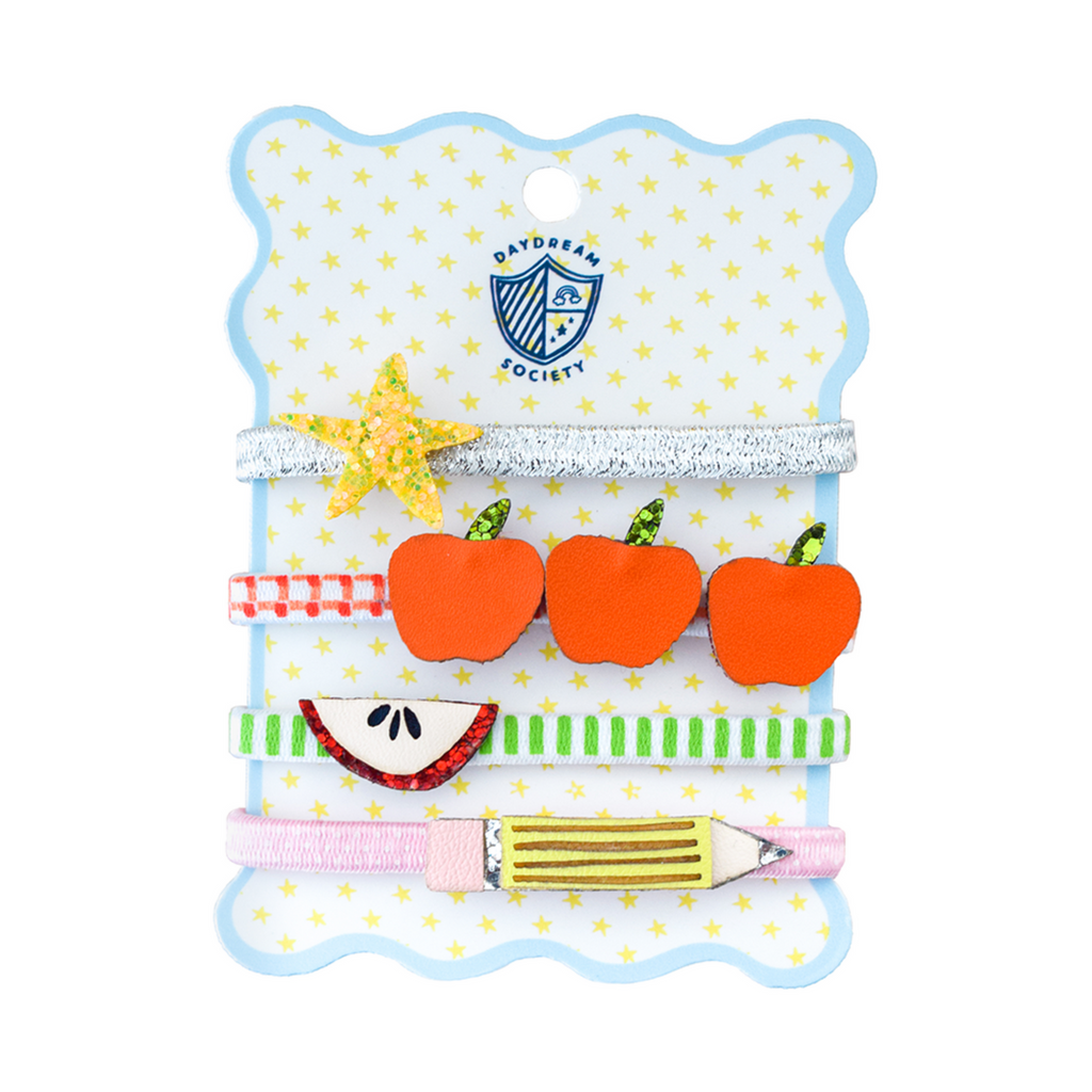 Daydream Society Smarty Pants Embellished 4 Pack Hair Ties