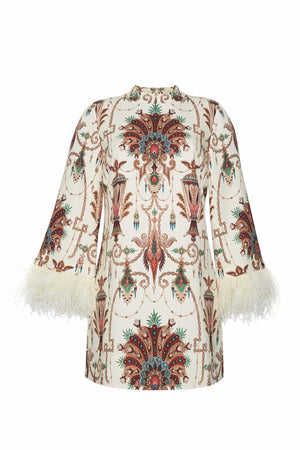 Cara Cara Vida Dress in Bejeweled Ivory