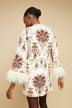 Cara Cara Vida Dress in Bejeweled Ivory