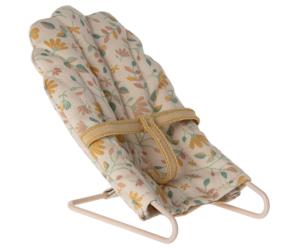 Maileg Babysitter Bounce Chair for My Mouse in Floral