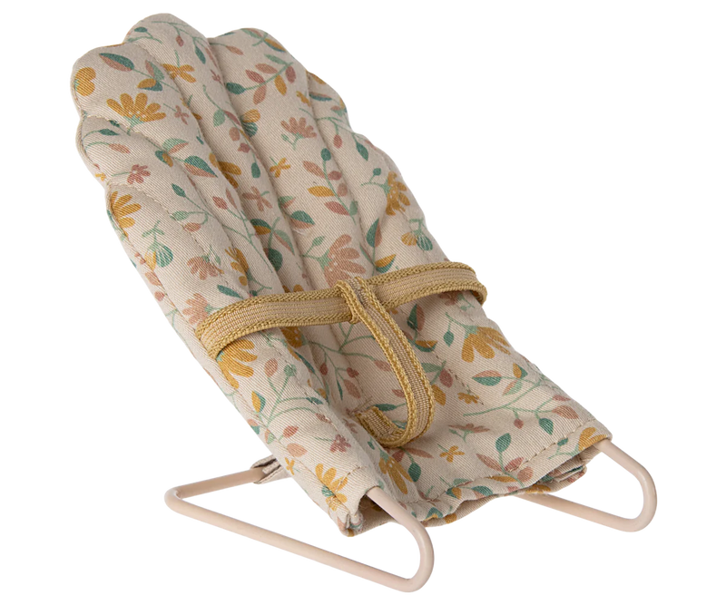 Maileg Babysitter Bounce Chair for My Mouse in Floral