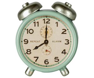 Maileg Mouse Alarm Clock in Mint