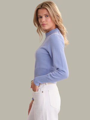 525 America Adeline Sweater in Blue Heron