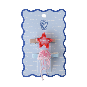 Daydream Society Jellyfish & Starfish Clips