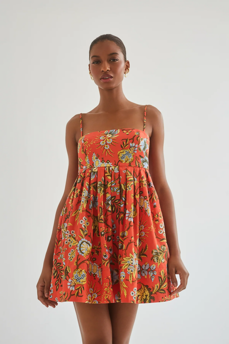cara cara orange dress Cara Cara Dena Dress 2 / Sierra Paisley Orange