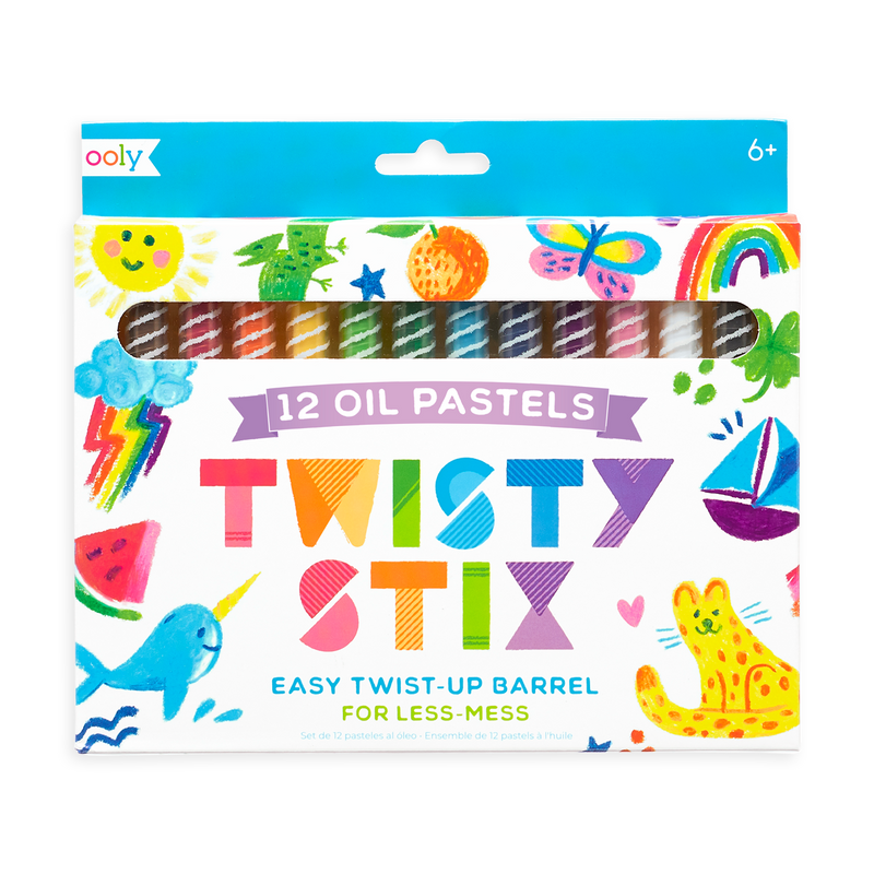Ooly Twisty Stix Oil Pastels (Set of 12)