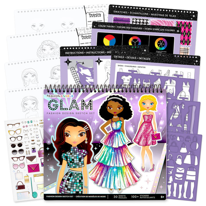 Fashion Angels Glam Fashion Design Sketch Portfolio (Copy)