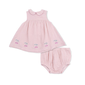 Angel Dear Dress Set in Lotus Petal