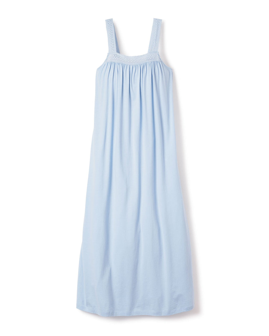 Petite Plume Luxe Pima Camille Nightgown in Periwinkle