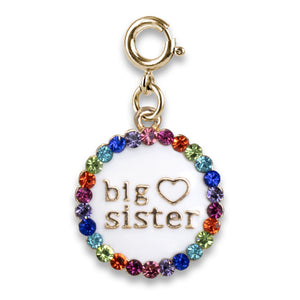 Charm It! Gold Big Sister Charm