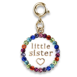 Charm It! Gold Little Sister Charm