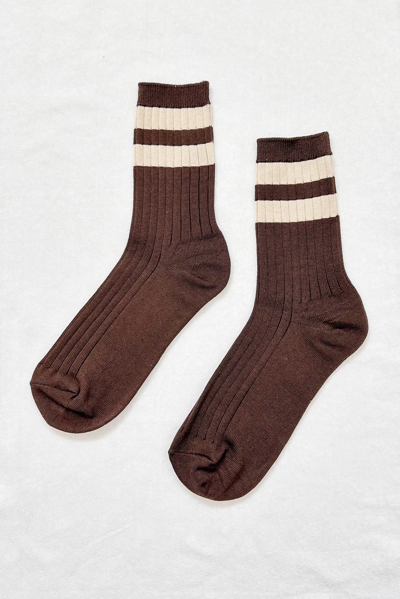 Le Bon Shoppe Her Varsity Socks - Multiple Colors!