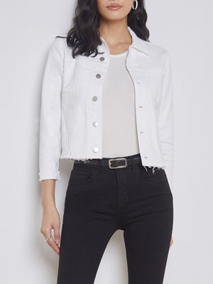 JANELLE SLIM RAW JACKET