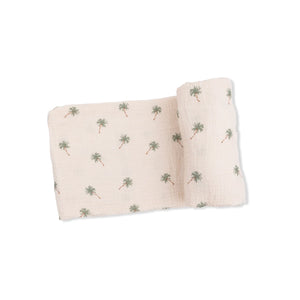 Angel Dear Swaddle Blanket in Palm Trees