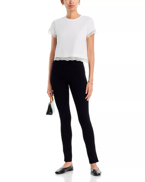 Generation Love Christella Lace Combo Top in White