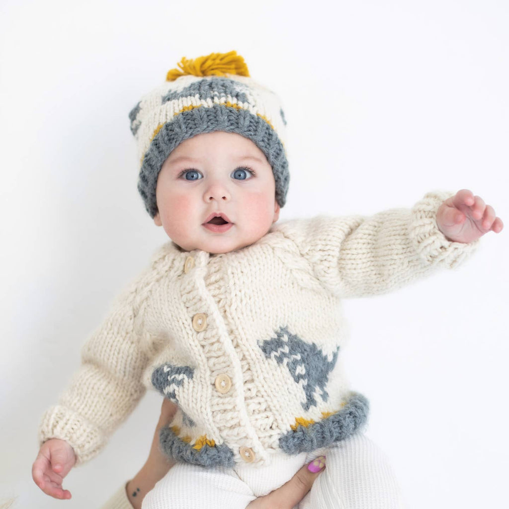 Huggalugs Cardigan Sweater in T-Rex