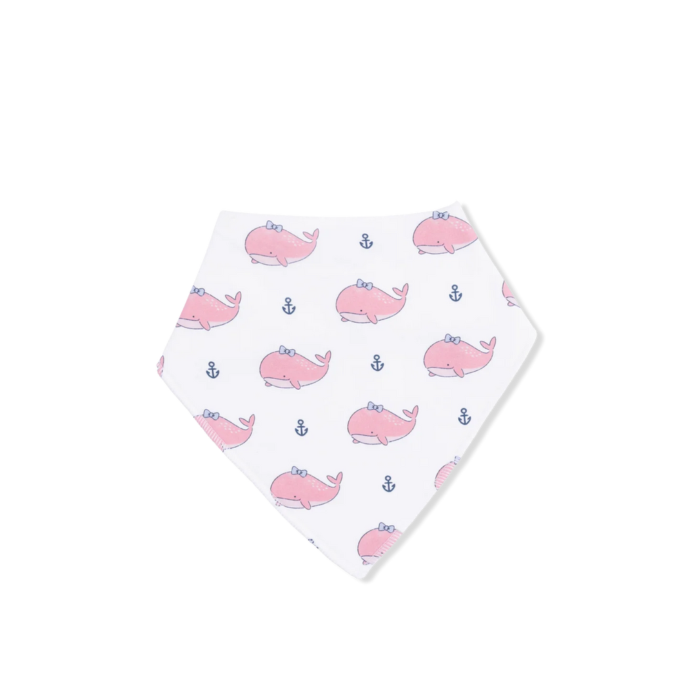 Bubbly Whale with Bow Pink