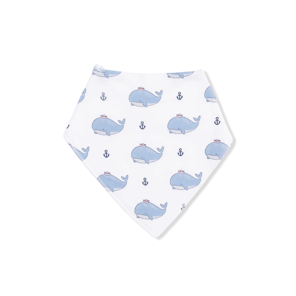 Bubbly Sailor Whales Blue