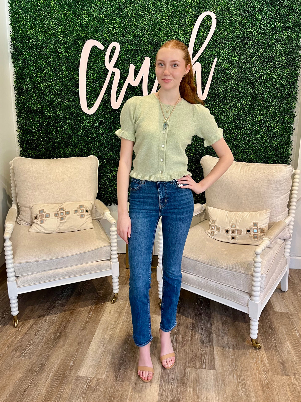 Frame The Pencil Jean in Charity