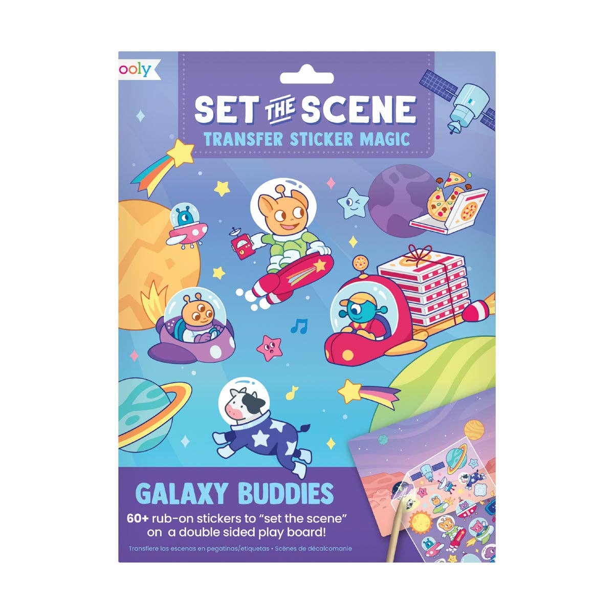 Ooly Set The Scene Transfer Sticker Magic-Multiple Styles!
