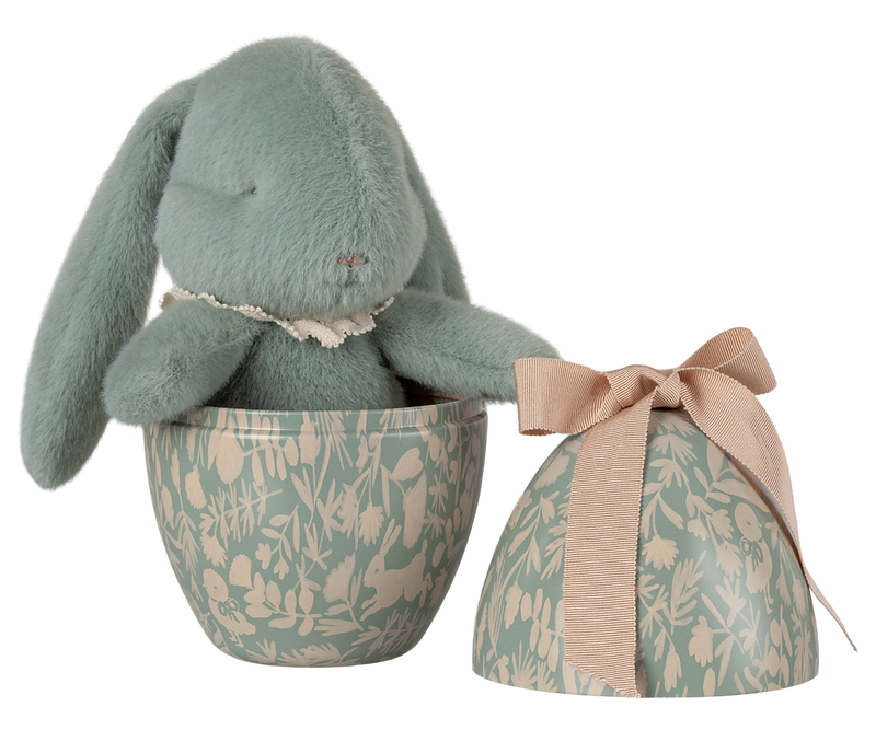 Maileg Easter Egg with Bunny in Mint