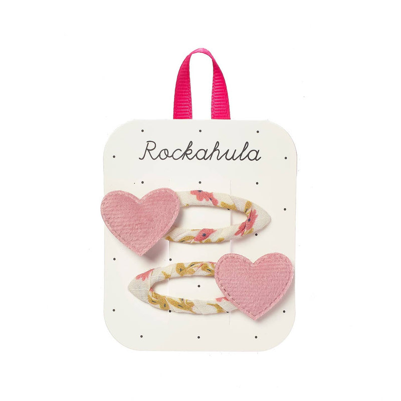 Rockahula Elsie Heart Clips