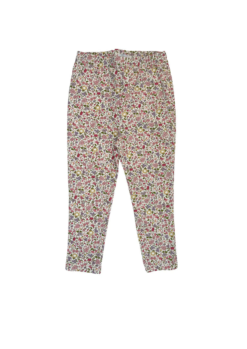 Maddie & Connor Emma Quilted Leggings in Lavender Floral