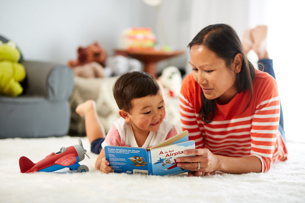 Greentoys Airplane & Board Book