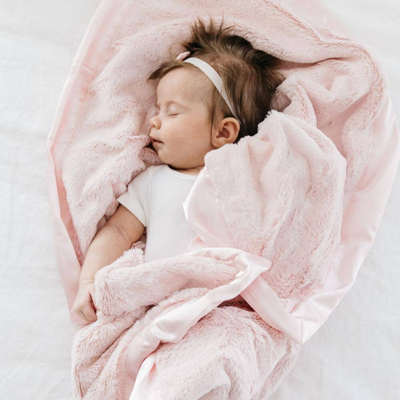 Saranoni Satin Border Receiving Blanket - Multiple Colors!