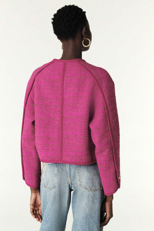 ba&sh Brittany Jacket in Rose