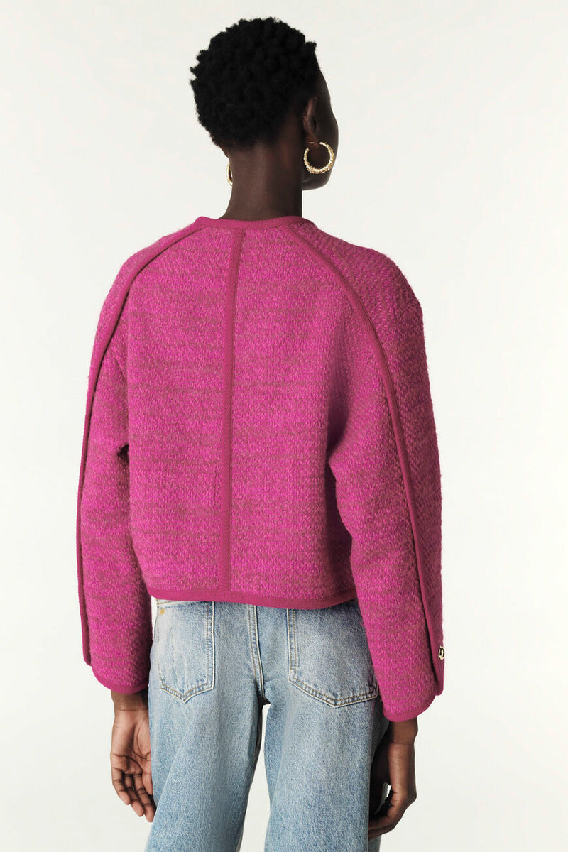ba&sh Brittany Jacket in Rose