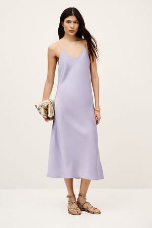 ba&sh Chiara Dress in Lilac