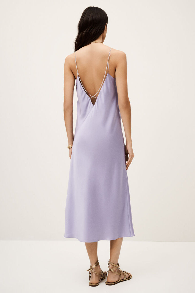 ba&sh Chiara Dress in Lilac