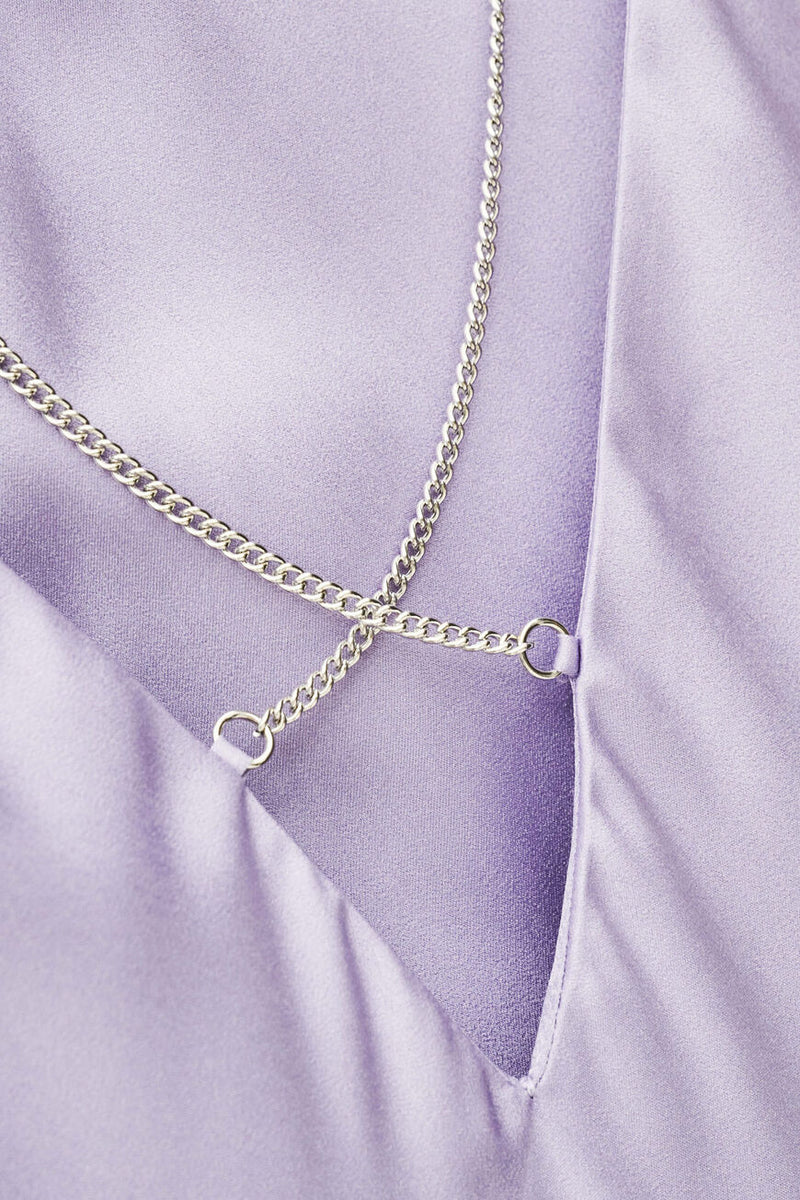 ba&sh Chiara Dress in Lilac