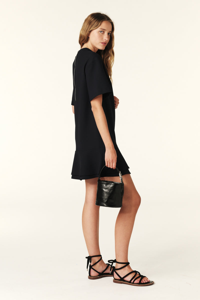 ba&sh Ilona Mini Dress in Black