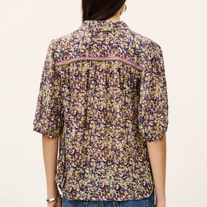 ba&sh Lark Short Sleeve in Violet